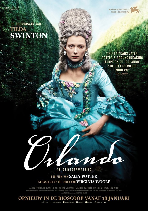 Poster van de film Orlando