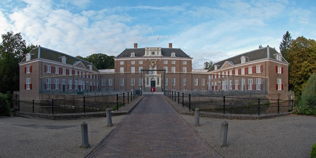 Vooraanzicht van Slot Zeist