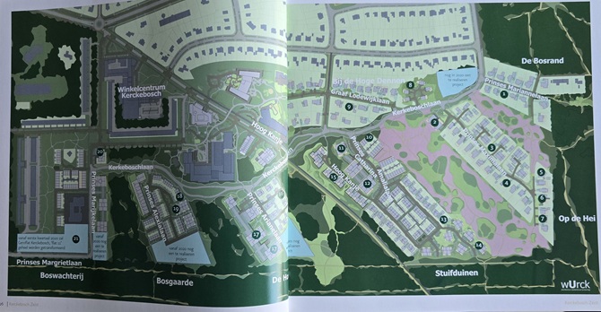 Plattegrond van Kerckebosch Zeist