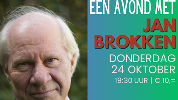 Schrijver Jan Brokken komt 24 oktober naar Zeist